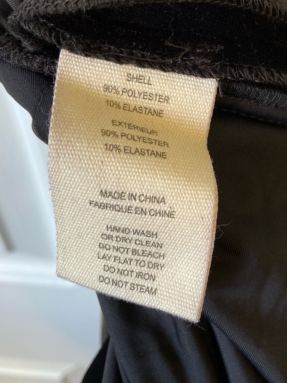 NWT L'Agence Maeve Black Velvet Strappy Jumpsuit Sz 10 - Picture 12 of 12